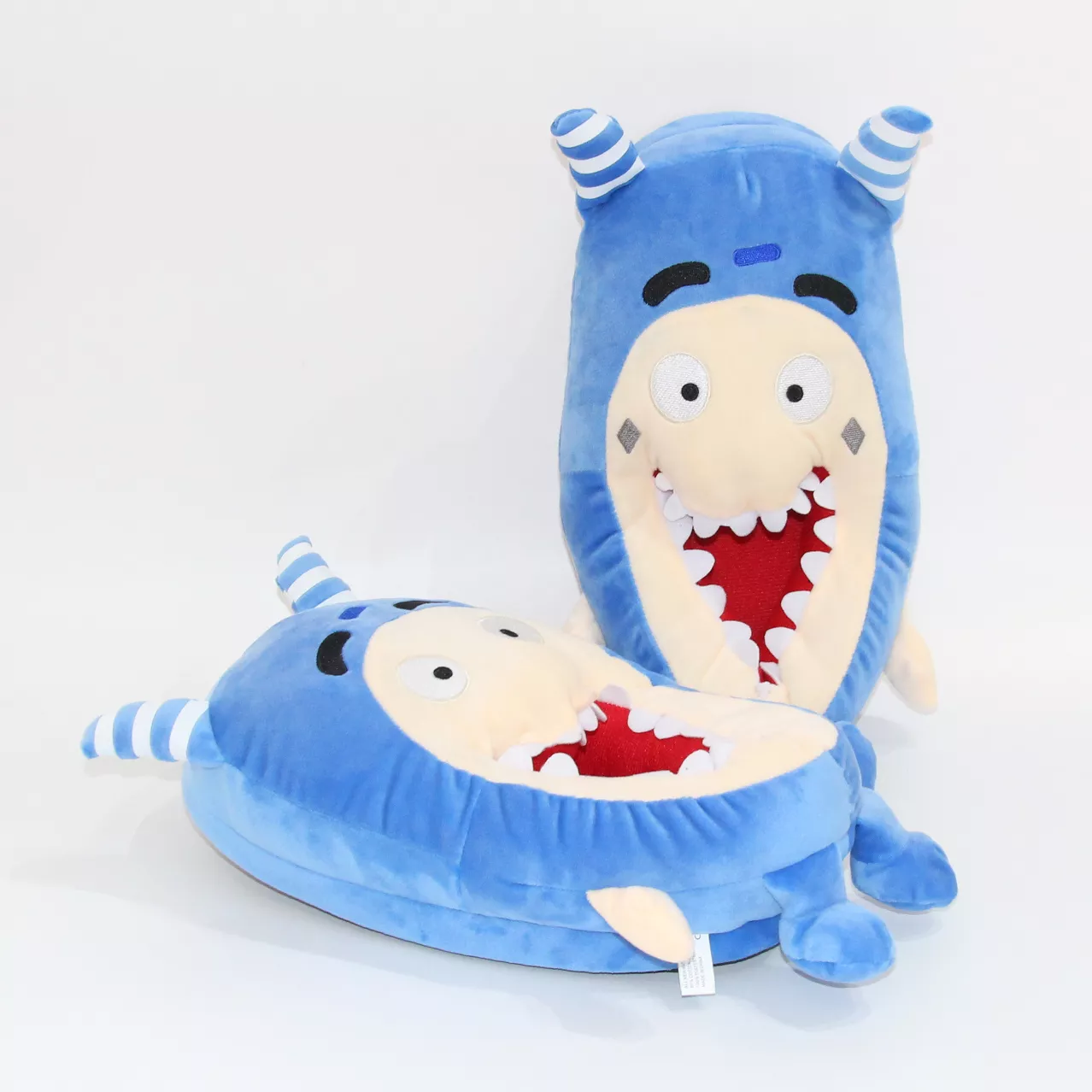 Pantufa Oddbods Inverno chinelo loafer dos desenhos animados oddbods chinelos de pelúcia casa quarto sapatos de algodão tamanho 35-42 para adultos 2