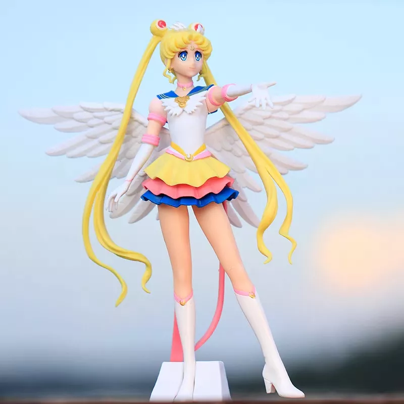 1492833145 Action Figure Anime sailor moon figura brilho brilho charme teatral edição ação coleção 23cm modelo de brinquedo anime figura brinquedos para crianças