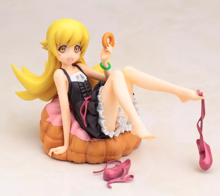 1500608189 Action Figure Anime 13cm Monogatari nisemonogatari oshino shinobu figura de ação pvc coleção modelo brinquedos para presente de natal