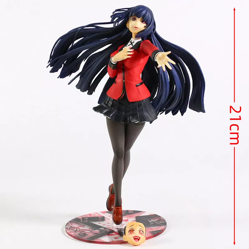 1506603694 Action Figure Anime Kakegurui, sabami yumeko 1/8, modelo em escala