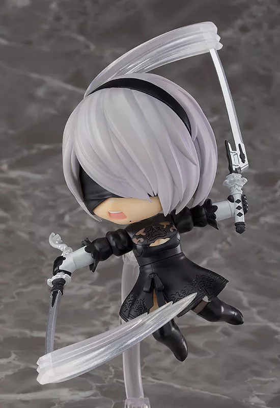 1511291875 Action Figure Nendoroid Anime 10cm nier automata nier automata 2b yorha no.2 tipo b figura de ação brinquedos coleção boneca presente de natal com caixa