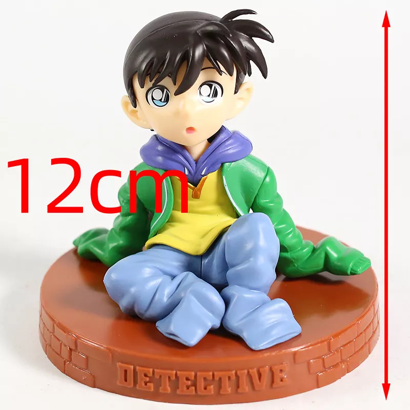 1512160189 Action Figure Anime Detective Conan Boneco colecionável de pvc, boneco em escala de 1/8 da conan kudoo shinichi edoawa konan