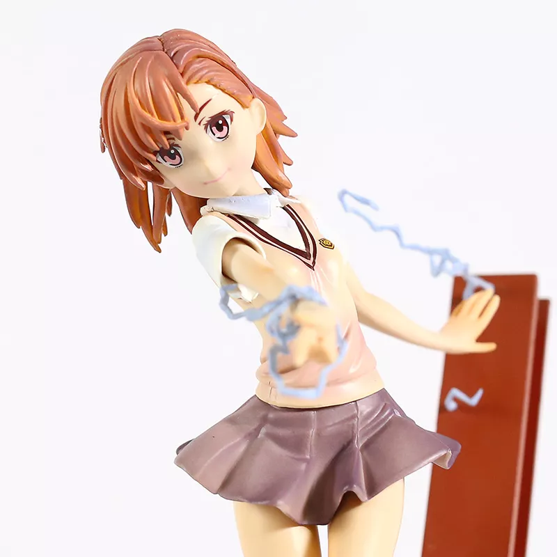 1512356531 Action Figure Anime A Certain Scientific Railgun misaka mikoto 1/7 escala figura de pvc modelo colecionável