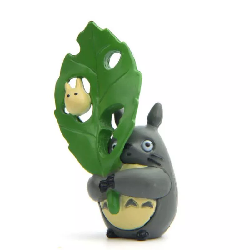 Action Figure My Neighor Totoro Boneco de pvc dos desenhos animados do gato, figura de ação de pvc com o rosto do gato, para crianças, presente de natal, 1 peça 1