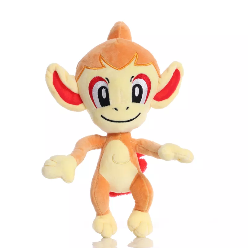 Pelúcia Pokemon Chimchar 28cm, bonecos macios de pelúcia para crianças 1