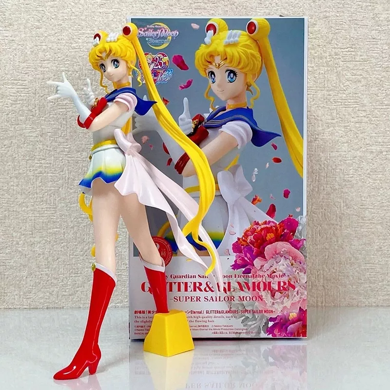 159103462 Action Figure Anime sailor moon figura brilho brilho charme teatral edição ação coleção 23cm modelo de brinquedo anime figura brinquedos para crianças