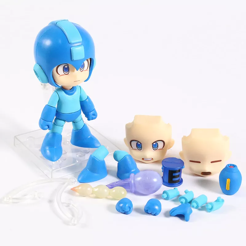 Action Figure Nendoroid Rockman mega man 556 pvc figura de ação collectible modelo brinquedo 2