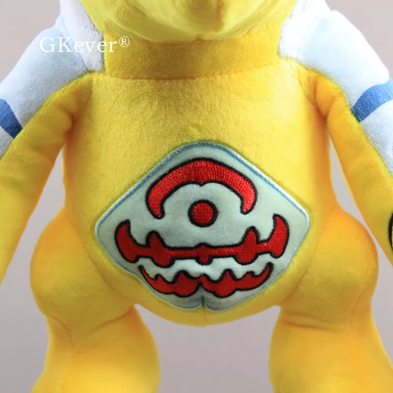 Pelúcia Digimon anime Gabumon figura brinquedo de pelúcia bonecas bonito colorido macio animais de pelúcia 13 6