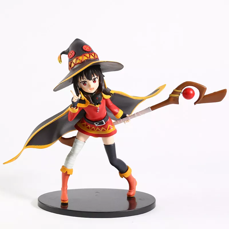 Action Figure Anime Konosuba! Legend of crimson megumin pvc figura collectible modelo de brinquedo 2