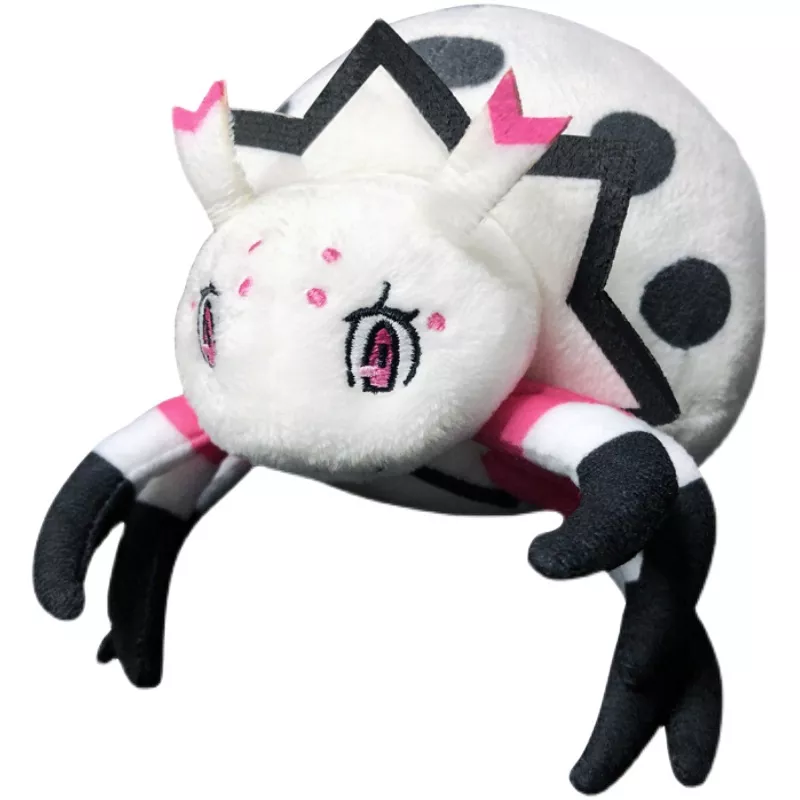 1719605870 Pelúcia Anime So I'm A Spider So What 18cm nova reencarnação aranha como anime em torno bonito aranha aranha boneca cura inseto boneca branco tecido brinquedo de pelúcia