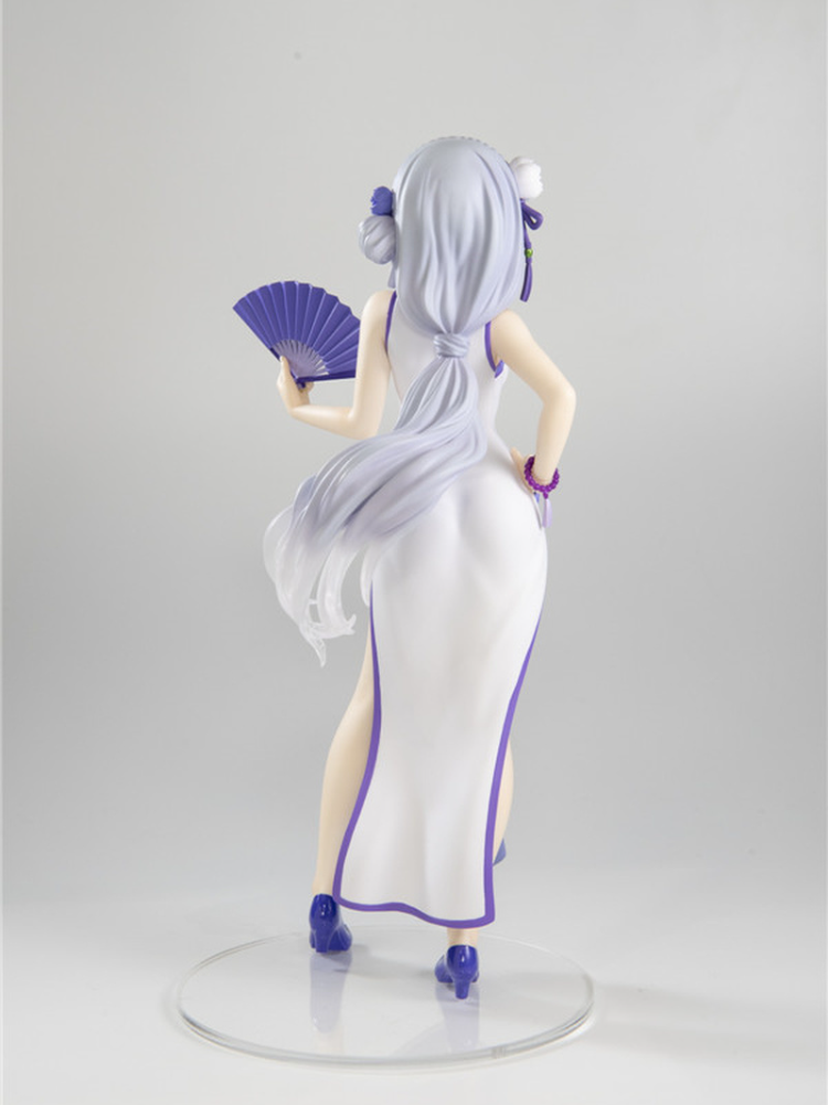 Action Figure Anime Re Zero Starting Life in a New World vestido de alemanha dragão Coleção de bonecos de pvc, modelo de brinquedos para presente 1