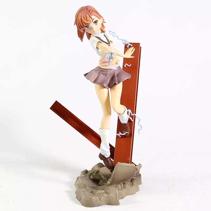 Action Figure Anime A Certain Scientific Railgun misaka mikoto 1/7 escala figura de pvc modelo colecionável 2