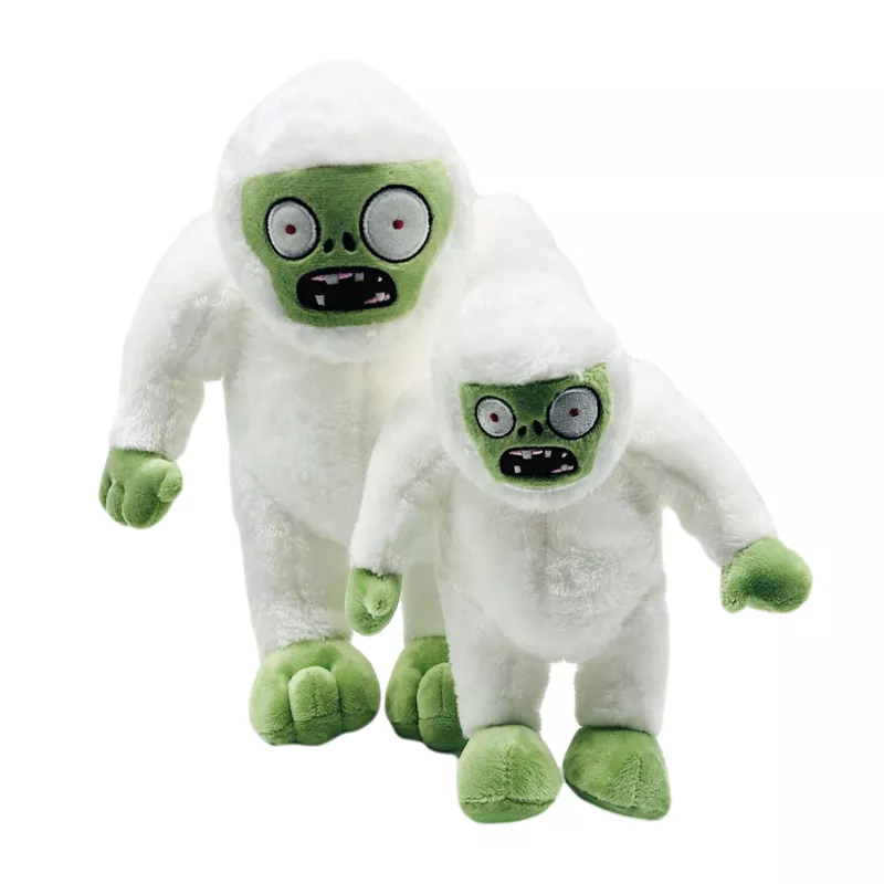 Pelúcia Plants vs Zombies 30-35cm plantas vs zumbis brinquedos de pelúcia boneca pvz zombie yeti pelúcia macio brinquedos para crianças presentes de natal 1