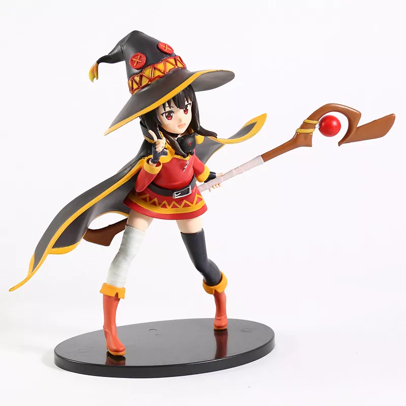 1826447948 Action Figure Anime Konosuba! Legend of crimson megumin pvc figura collectible modelo de brinquedo