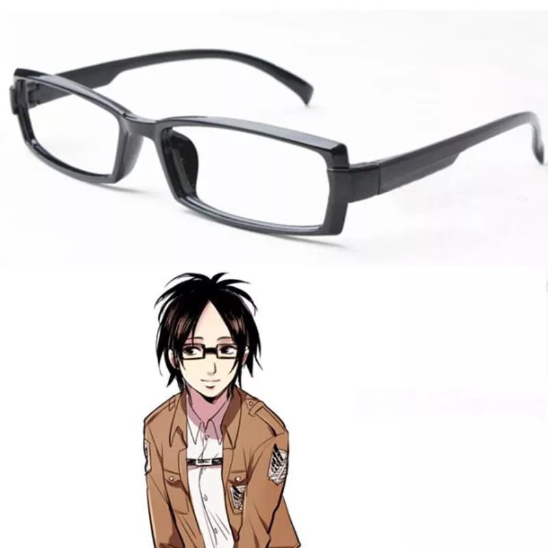 Óculos Attack On Titan Anime cosplay óculos hanji zoe 1