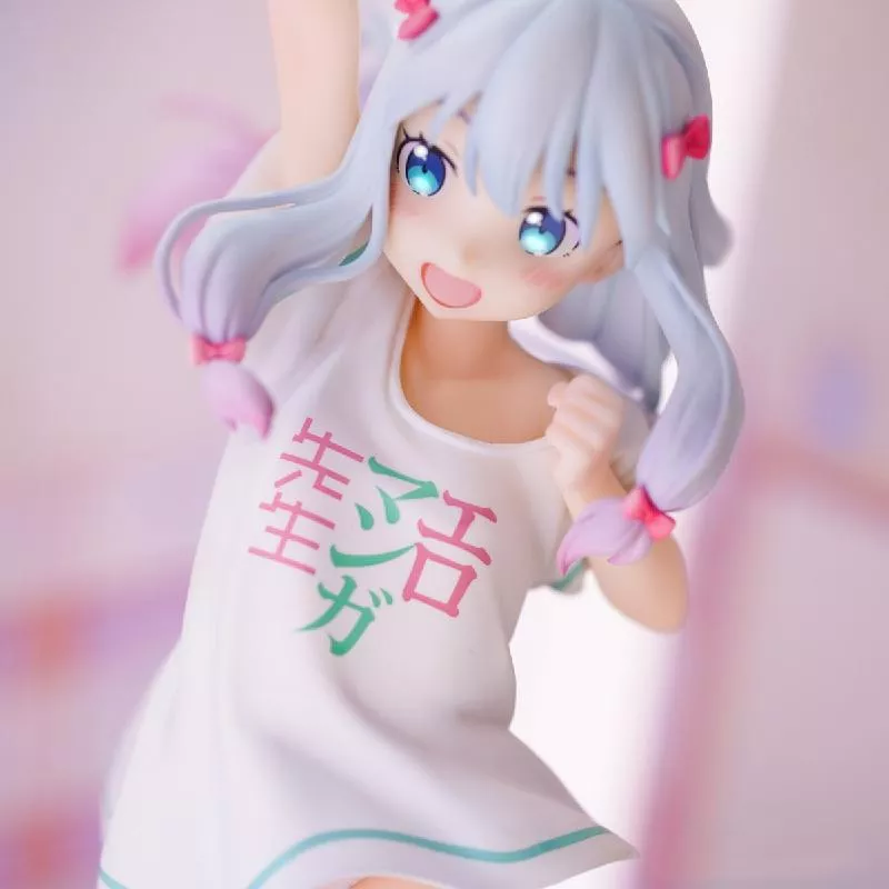 Action Figure Eromanga Sensei Anime 24cm sagiri izumi final modo meruru camiseta ver. Pvc figura de ação brinquedo sagiri izumi figura sexy 1