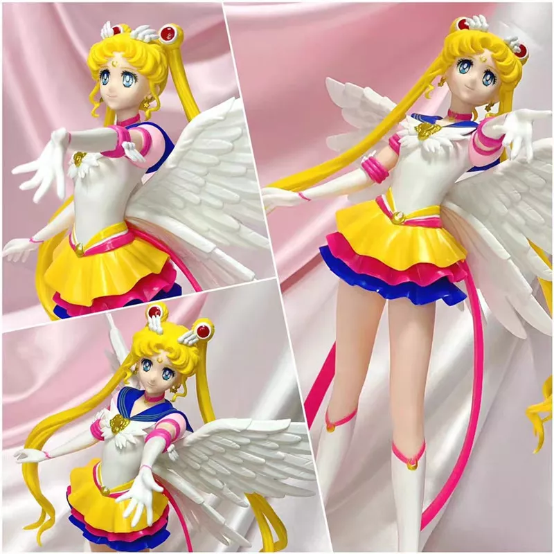 1993275512 Action Figure Anime sailor moon figura brilho brilho charme teatral edição ação coleção 23cm modelo de brinquedo anime figura brinquedos para crianças