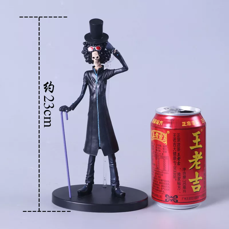 1994903288 Action Figure One Piece Anime black brook, 23cm, peça única, brinquedo, coleção de boneco, presente de natal, sem caixa