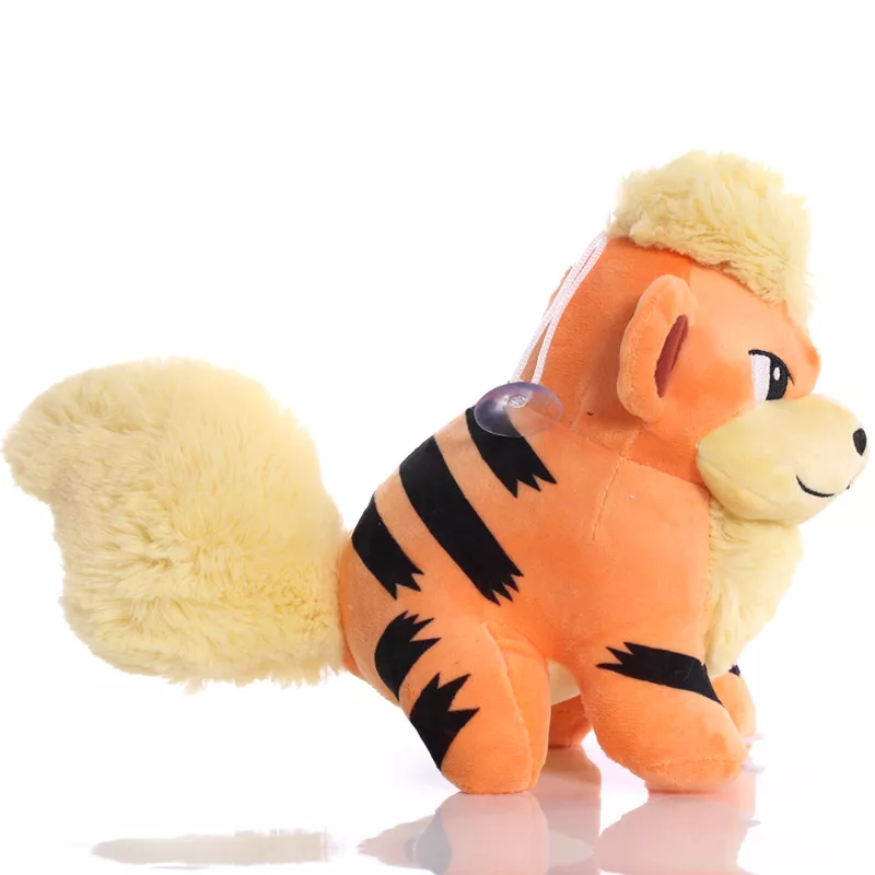 Pelúcia Pokemon 20cm Growlithe brinquedos de pelúcia bonecas bonito anime growlithe pingente macio recheado brinquedos para crianças aniversário presente natal 2