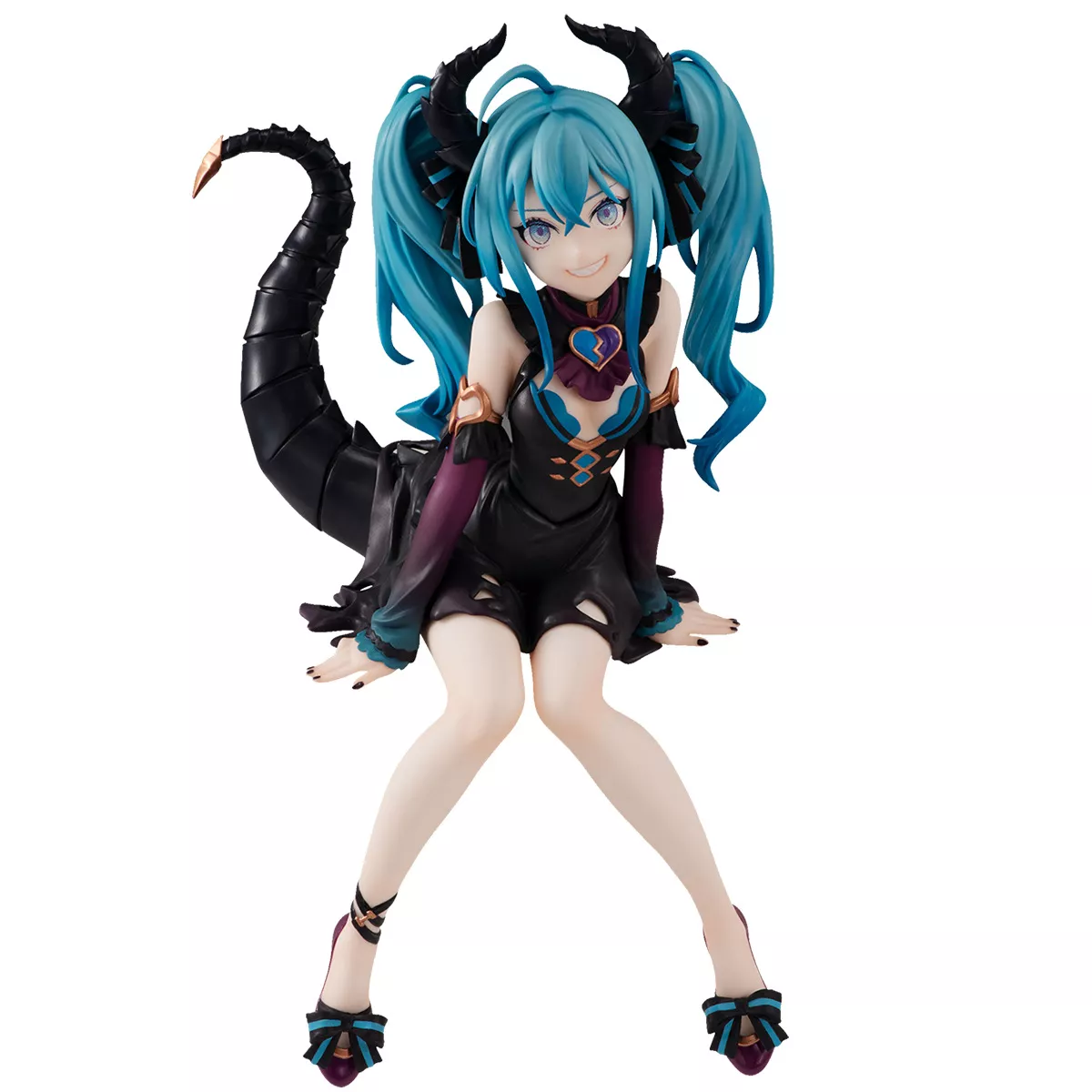 204676126 Action Figure 14cm anime hatsune miku figura kawaii pouco demon ver ação estatueta meninas collectable pvc modelo brinquedos para crianças ornamentos de mesa