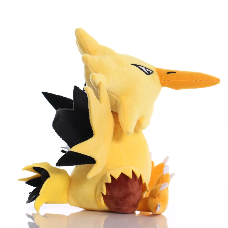 Zapdos Pelúcia Pokémon Elétrico Lendário 27cm Pronta Entrega