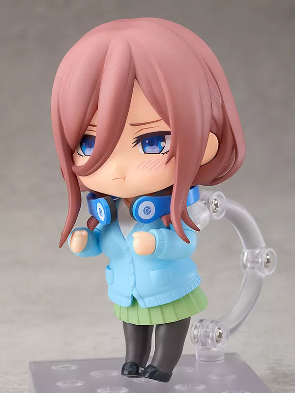 Action Figure Nendoroid Anime 10cm Quintessential Quintuplets nakano miku action figure brinquedos coleção boneca presente de natal com caixa 2