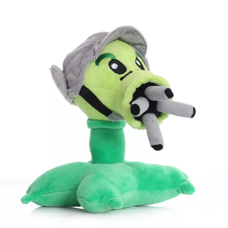 Pelúcia Plants vs Zombies peashooter, brinquedos macios de pelúcia pvz para crianças, presentes para crianças, 1 peça 2