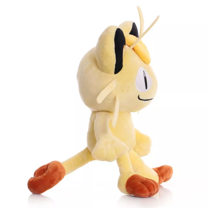 2087886188 Pelúcia Pokemon 25cm Meowth brinquedos de pelúcia boneca meowth animais pelúcia macio bonecas presentes para crianças presentes aniversário