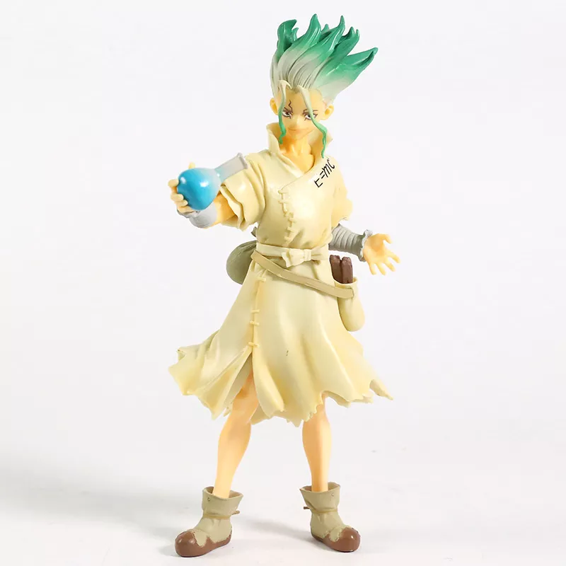 Action Figure Dr. Stone colecionável senku ishigami, em pvc, modelo de brinquedo 2