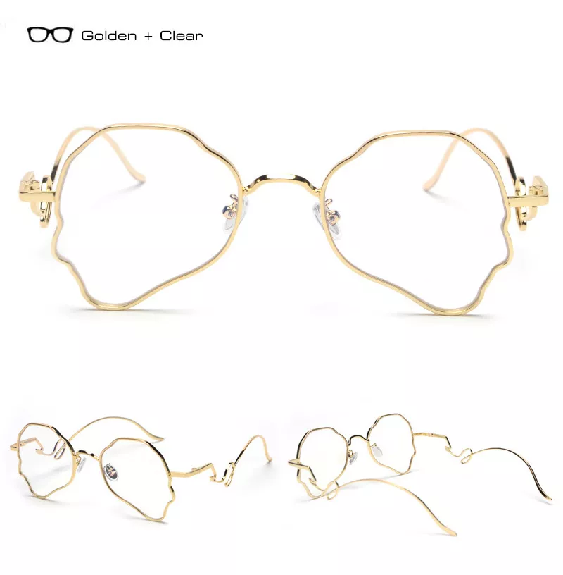 243354231 Óculos de sol steampunk vintage para homens e mulheres, armação de metal com desenho de borboleta, óculos de sol champanhe e chá