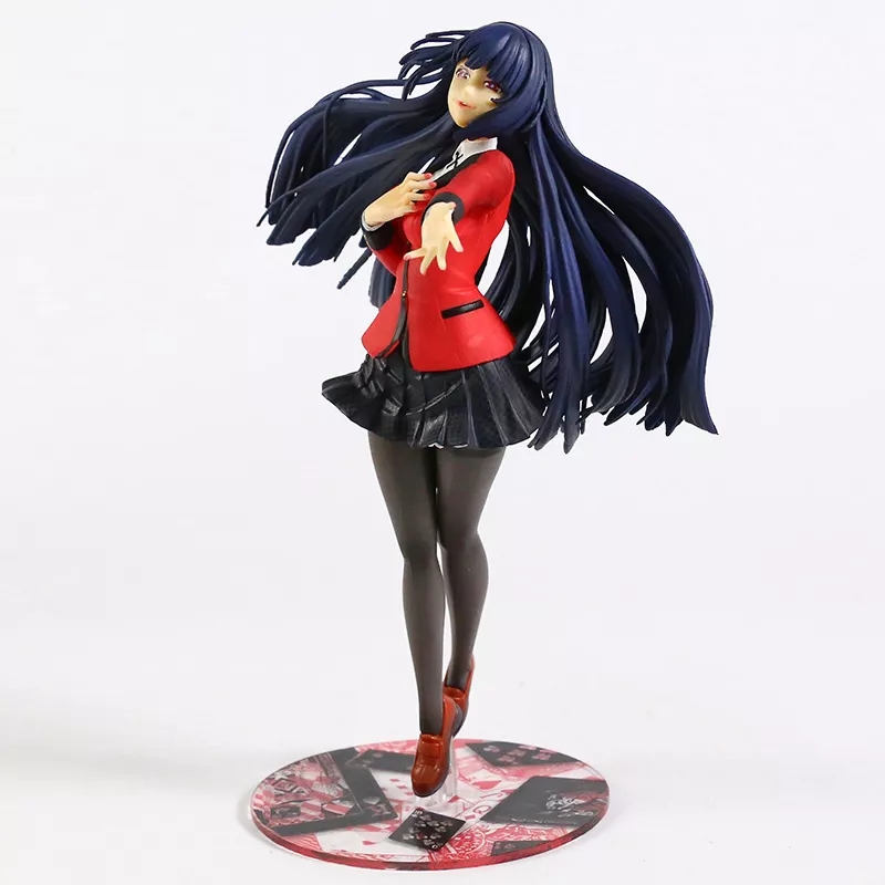 264667088 Action Figure Anime Kakegurui, sabami yumeko 1/8, modelo em escala