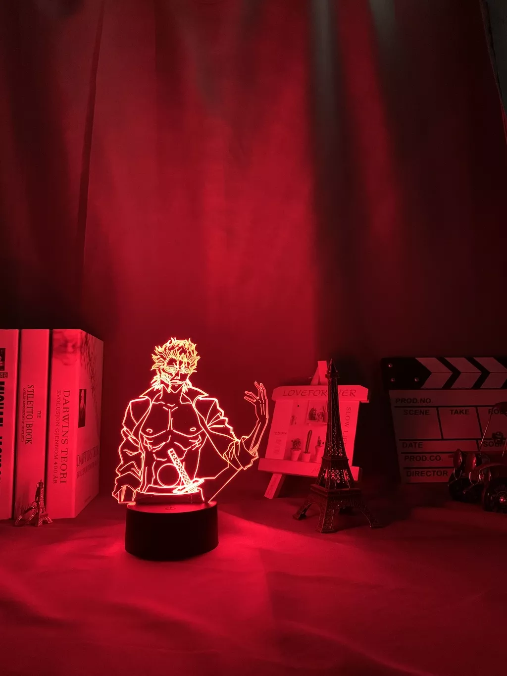 270378500 Luminária Bleach Anime lâmpada noturna de led acrílico cor branco, anime bleach mmjow jaegparte de cima, luz noturna para decoração de quarto, presente lixívia, luminária 3d neon