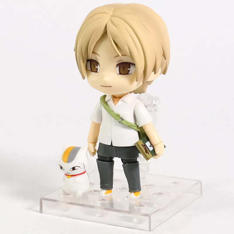 307272390 Action Figure Nendoroid Anime Natsume yuujinchou Boneco colecionável de pvc, ideal para coleção de amigos, takashi, natural e nyanko sensei