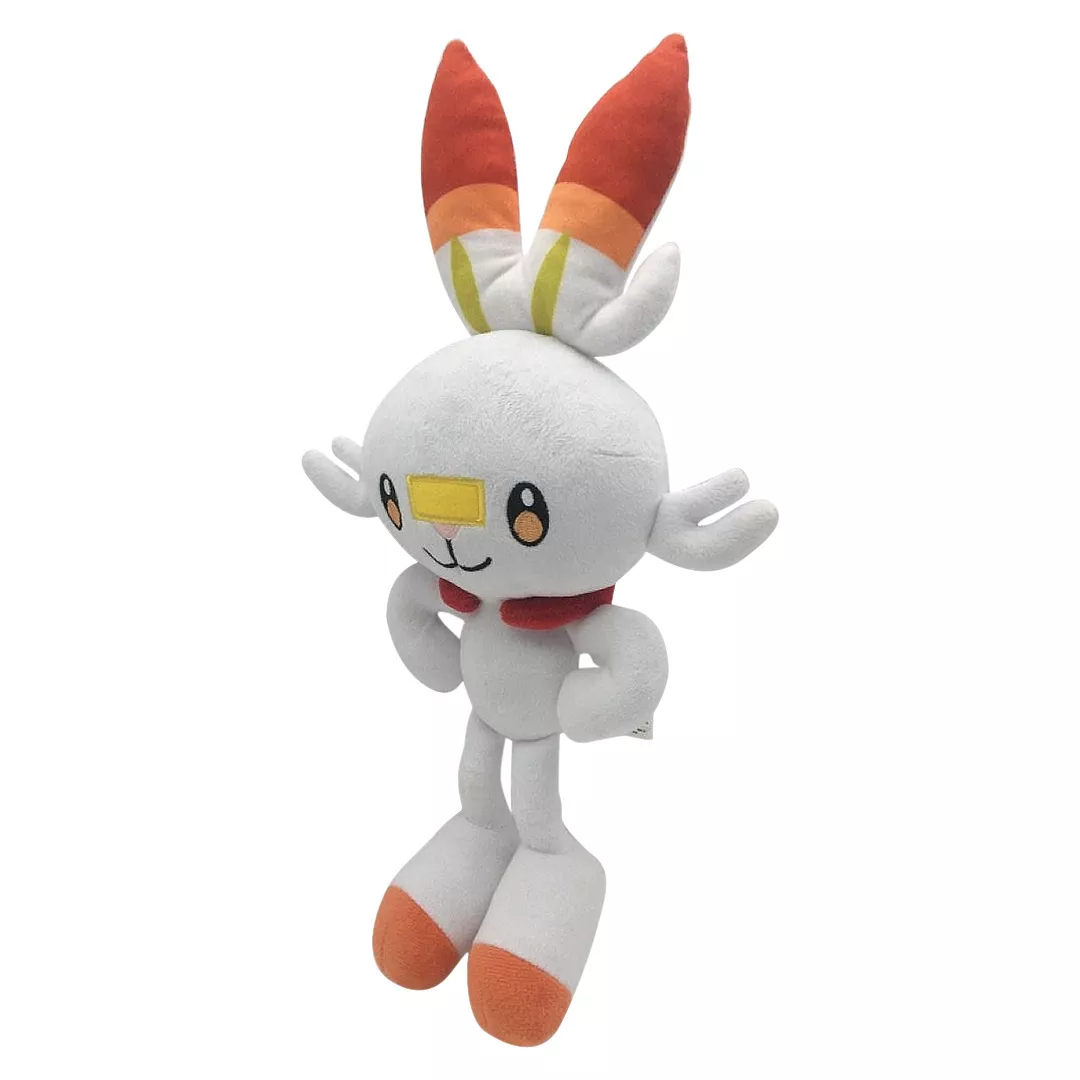 403822143 Pelúcia pokemon raboot scorbunny brinquedo grookey sobble peluche kawaii coleção presente