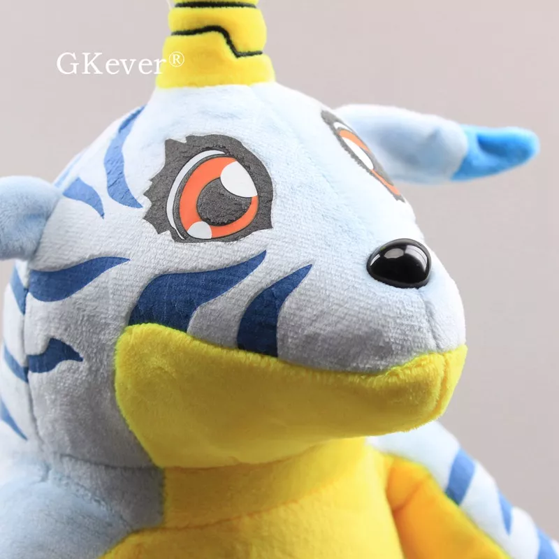 413451379 Pelúcia Digimon anime Gabumon figura brinquedo de pelúcia bonecas bonito colorido macio animais de pelúcia 13