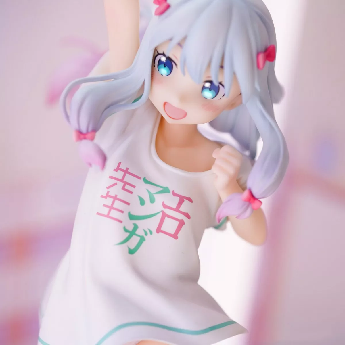 435230696 Action Figure Eromanga Sensei Anime 24cm sagiri izumi final modo meruru camiseta ver. Pvc figura de ação brinquedo sagiri izumi figura sexy