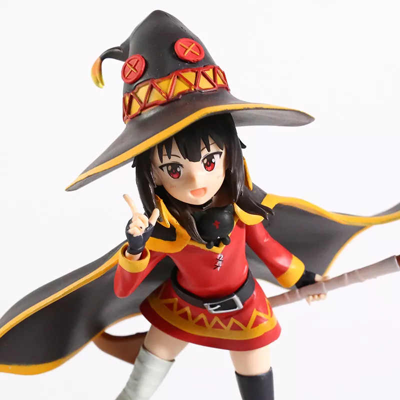 Action Figure Anime Konosuba! Legend of crimson megumin pvc figura collectible modelo de brinquedo 1