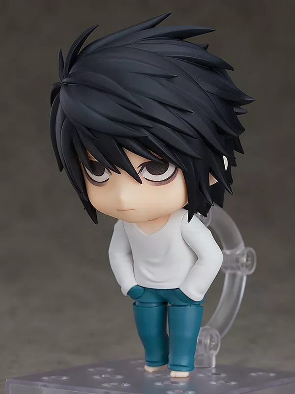 49246606 Action Figure Nendoroid Anime 10cm death note l lawliet 1200 figura de ação coleção brinquedos presente natal com caixa