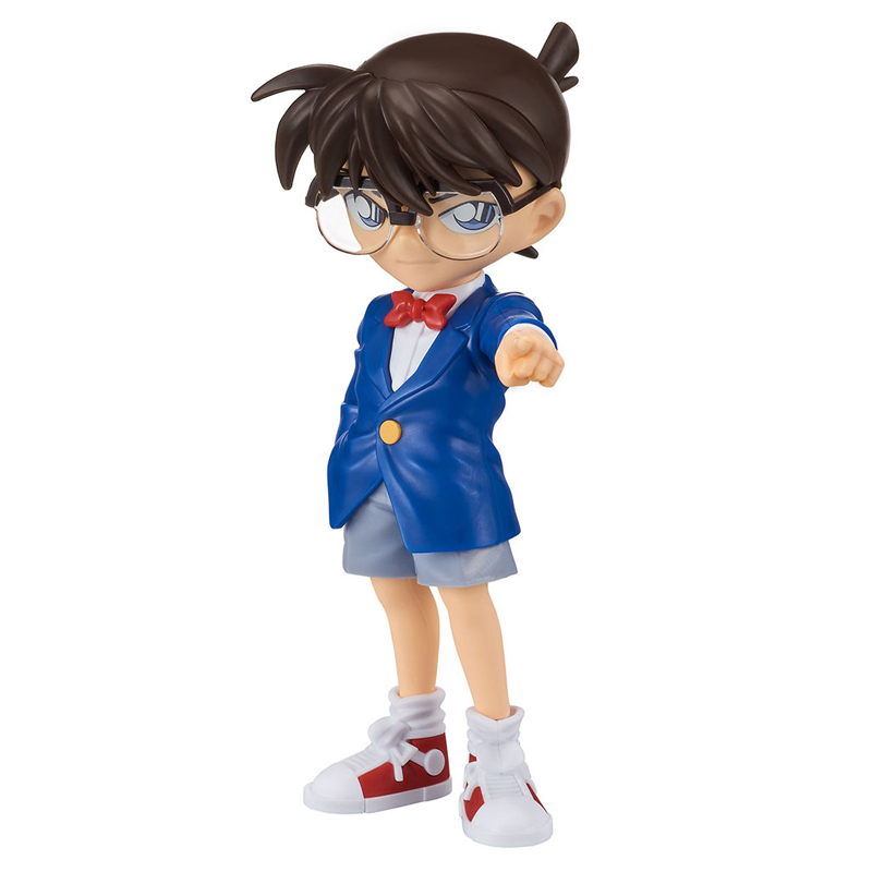 500692016 Action Figure Anime Detective Conan Figuras de ação colecionáveis do anime conan eg, 10cm, bandai, grau de entrada, conan, edog, awa, modelo de brinquedo, brinquedos para anime