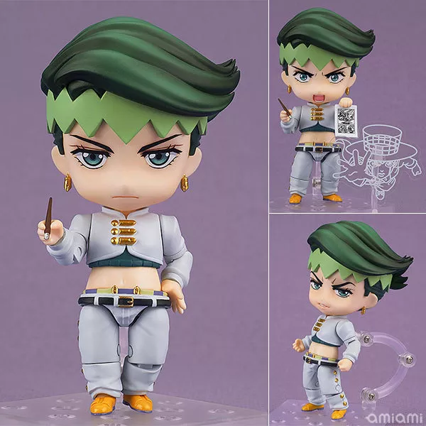 Action Figure Nendoroid Anime 10cm jojo's bizarre adventure rohan kishibe jojo 1256 figura de ação coleção brinquedos presente natal com caixa 1