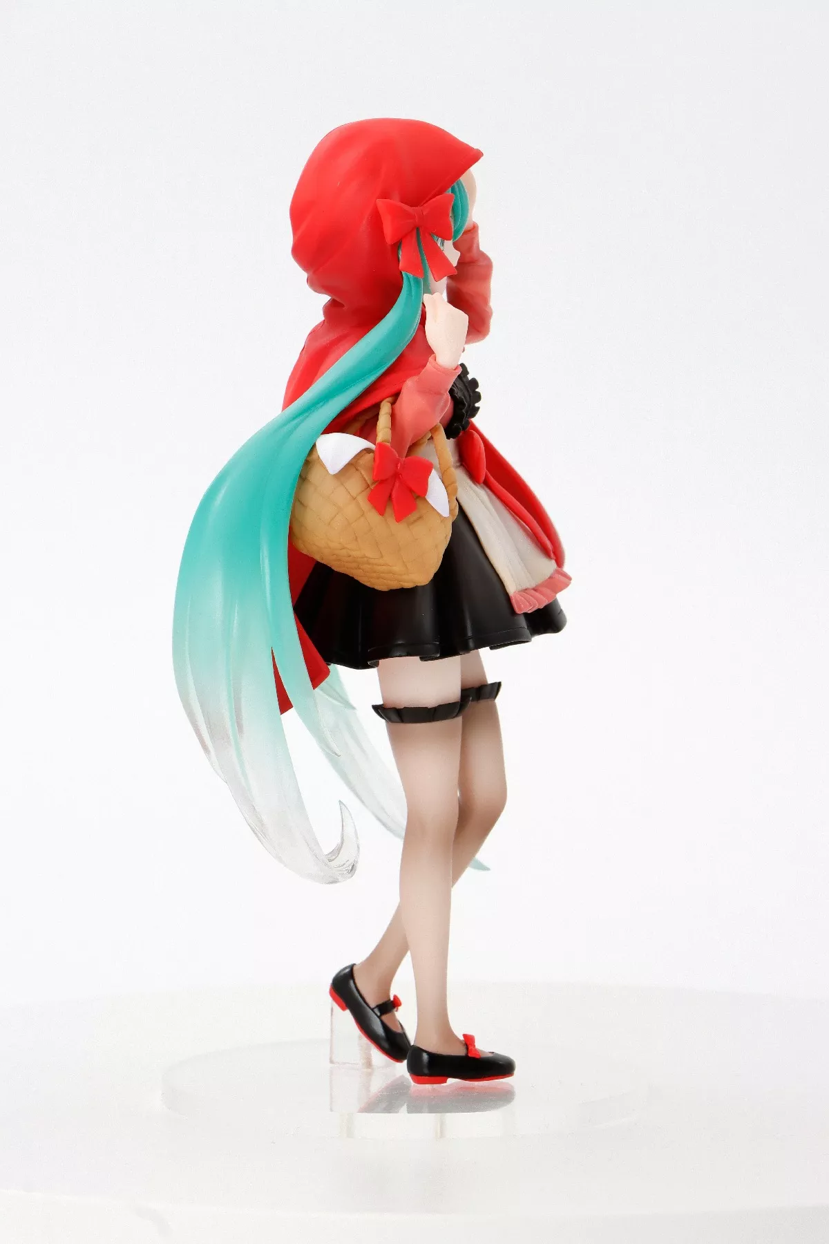 521888066 Action Figure Vocaloid hatsune miku figura de ação pouco vermelho equitação capa conto de fadas série 22cm anime boneca modelo brinquedos