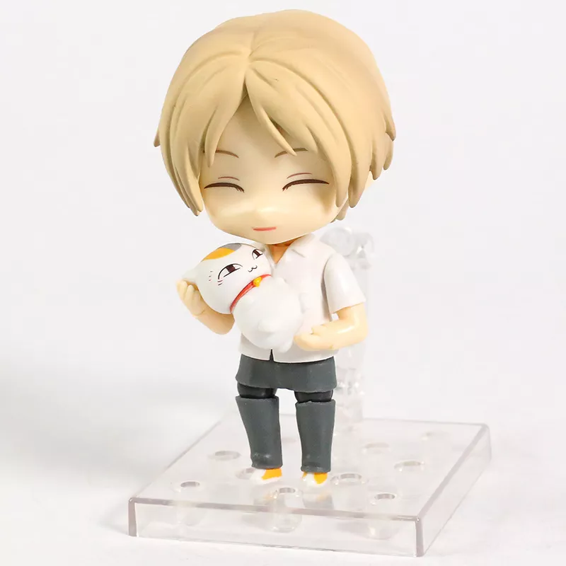 531433703 Action Figure Nendoroid Anime Natsume yuujinchou Boneco colecionável de pvc, ideal para coleção de amigos, takashi, natural e nyanko sensei