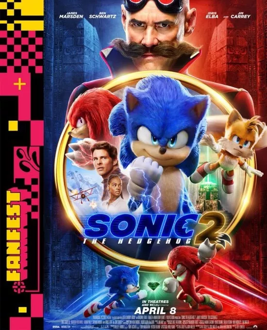 547ec6c4 8ec3 4cbb a76a f5d36c3e36ba 31946 000006853a2d7447 file Divulgado novo pôster para Sonic 2.