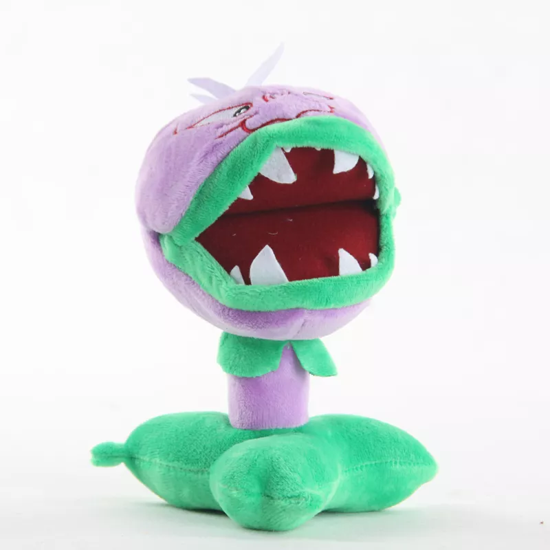 Pelúcia Plants vs Zombies de 18cm, brinquedo macio estofado para crianças, presente para crianças, 1 peça 1