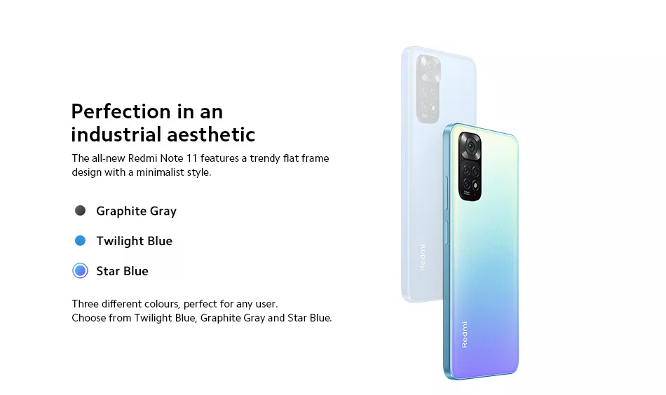 641122501 Smartphone xiaomi redmi note 11 64gb/128gb snapdragon 680 33w pro carregamento 50mp quad câmera 90hz tela smartphone