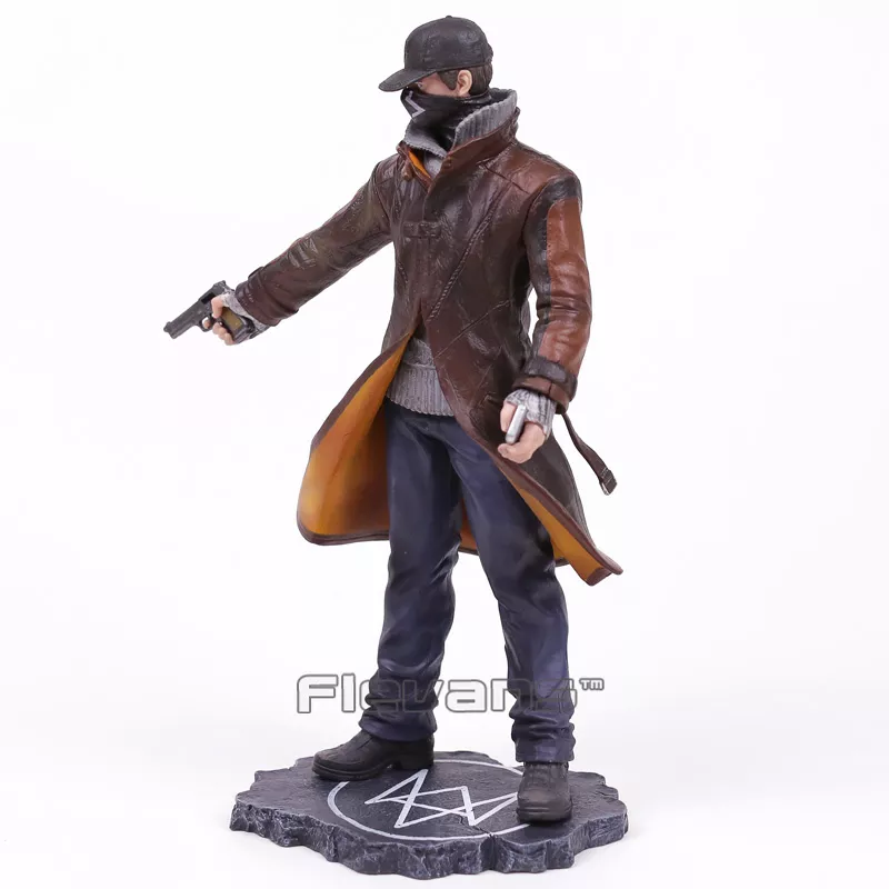 666306412 Action Figure Watch_Dogs Game aiden pérola aplicação figura pvc modelo colecionável 23cm