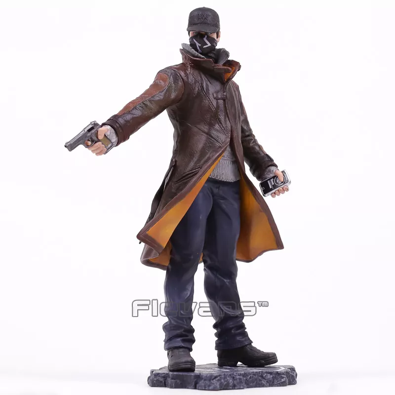 668670918 Action Figure Watch_Dogs Game aiden pérola aplicação figura pvc modelo colecionável 23cm