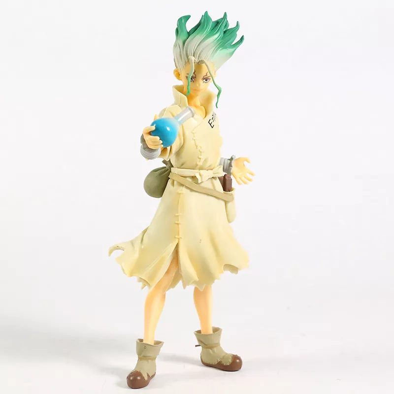 678061971 Action Figure Dr. Stone colecionável senku ishigami, em pvc, modelo de brinquedo