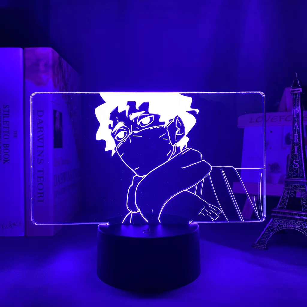 707360000 Luminária Haikyuu Anime lâmpada led noturna para decoração de quarto, presente para crianças