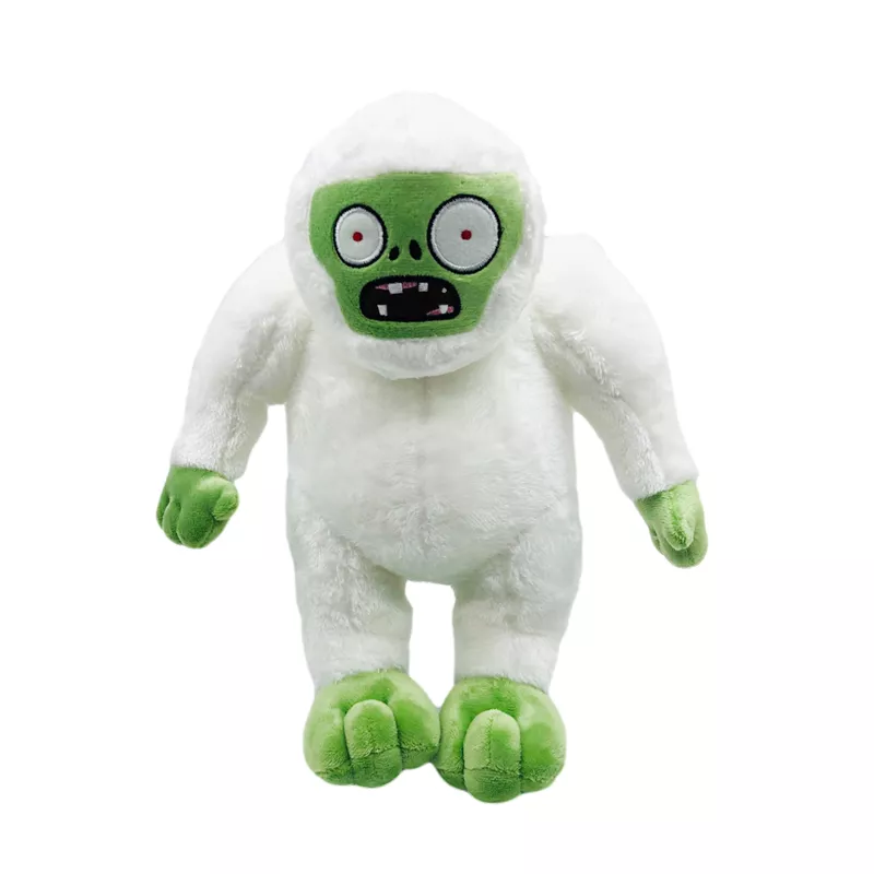 724065720 Pelúcia Plants vs Zombies 30-35cm plantas vs zumbis brinquedos de pelúcia boneca pvz zombie yeti pelúcia macio brinquedos para crianças presentes de natal